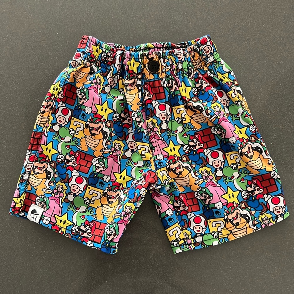 George hats hybrid shorts super Mario